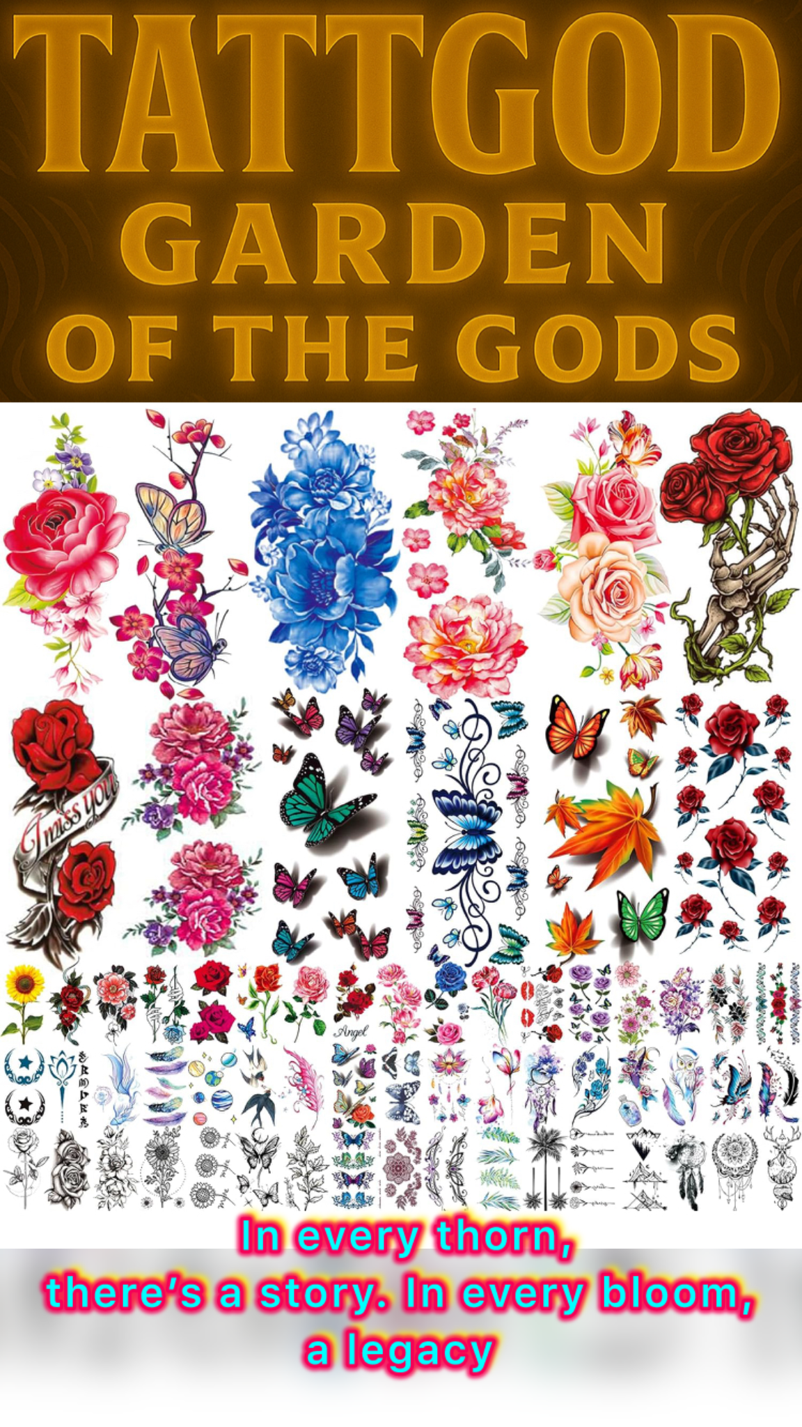 TATTGOD: GARDEN OF THE GODS COLLECTION