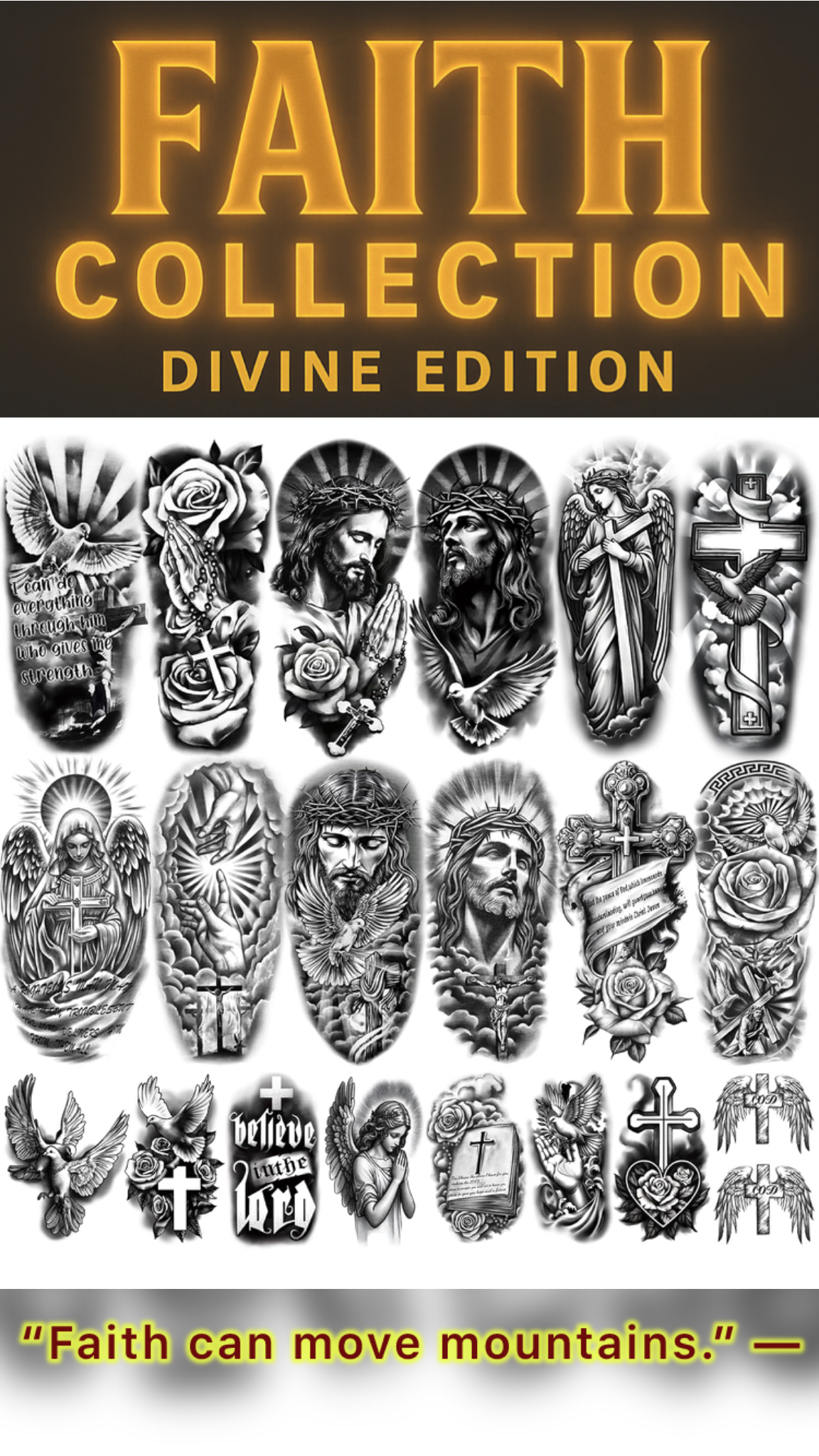 TATTGOD: FAITH OVER FEAR COLLECTION